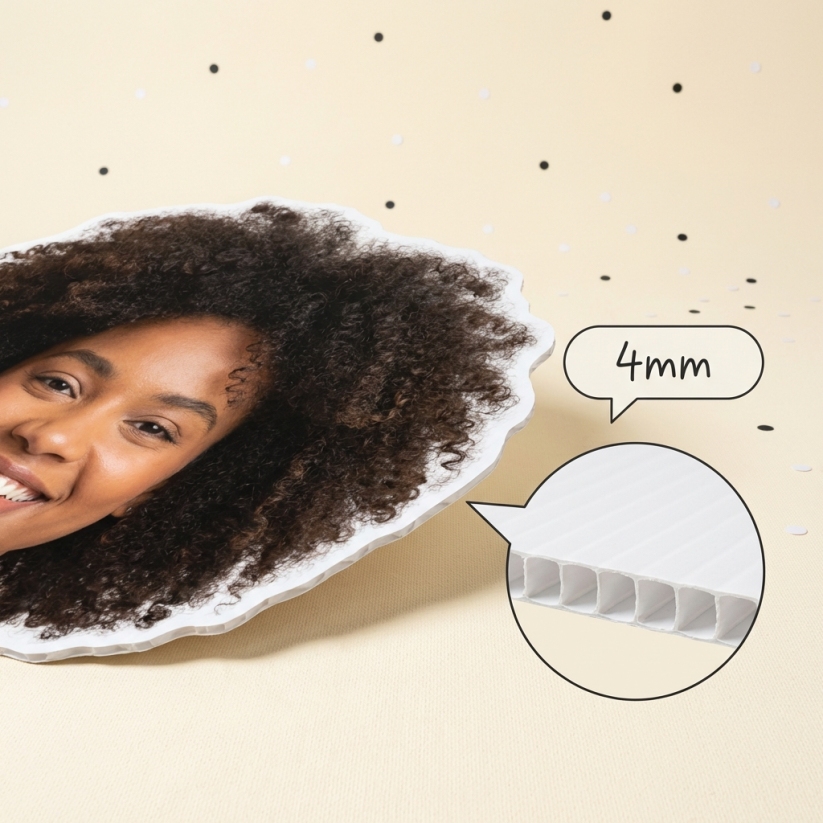 4mm Corrugated Plastic material detail