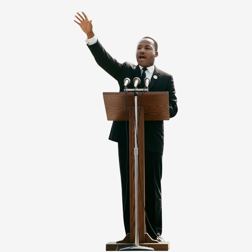 Martin Luther King Jr Life-Size Cutout