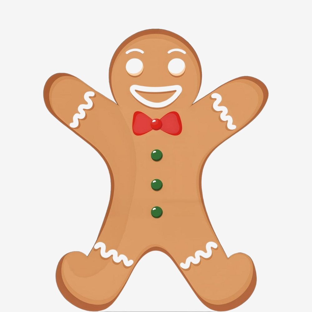 Christmas Gingerbread Life-Size Cardboard Cutouts
