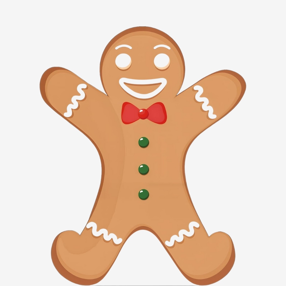 Christmas Gingerbread Life-Size Cardboard Cutouts