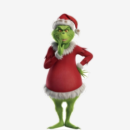 Christmas Grinch Cardboard Cutouts