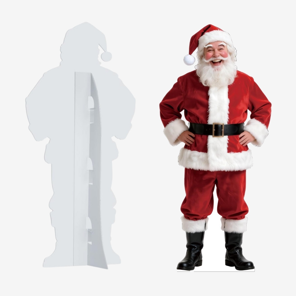 Santa Claus Christmas Life-Size Cardboard Cutouts