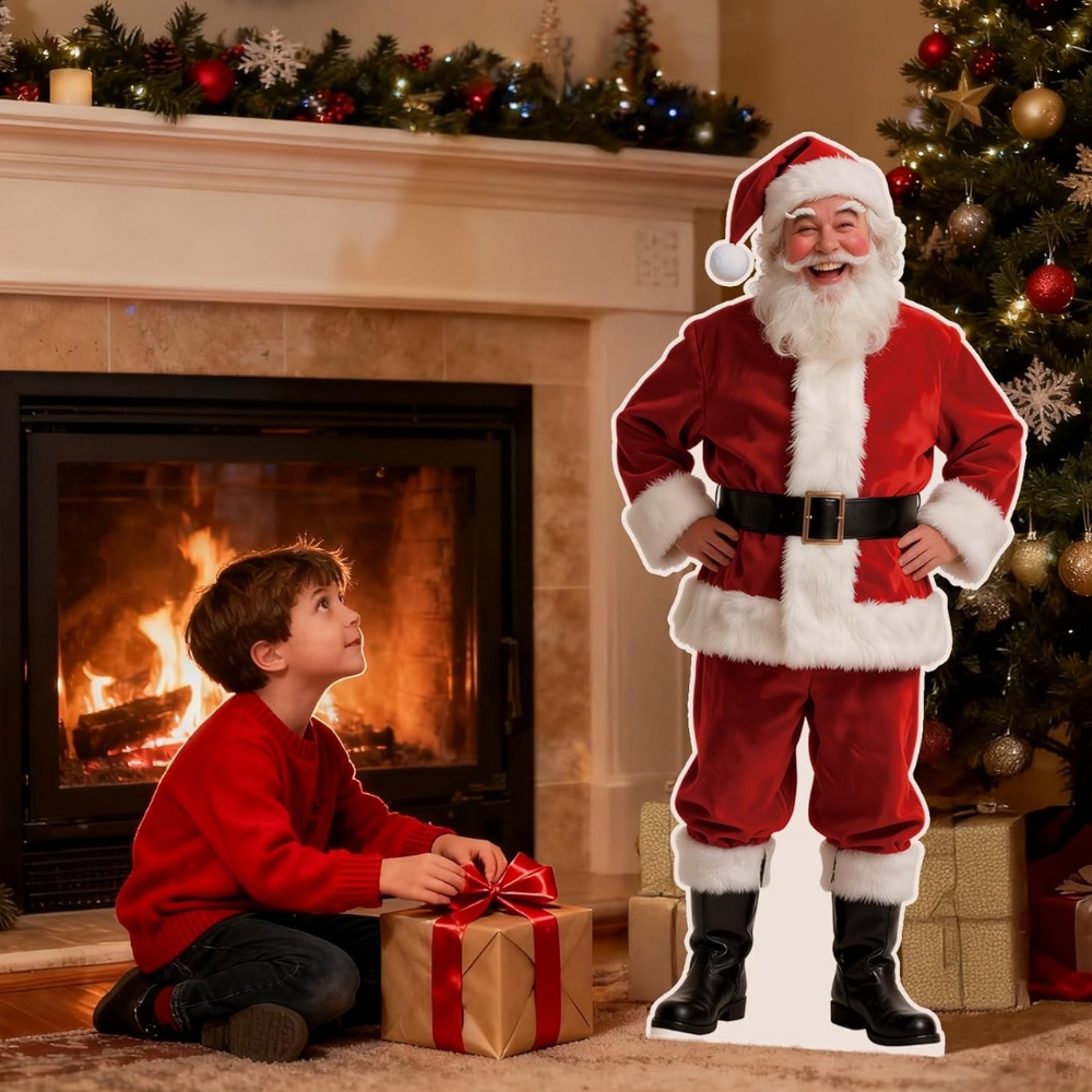 Santa Claus Christmas Life-Size Cardboard Cutouts