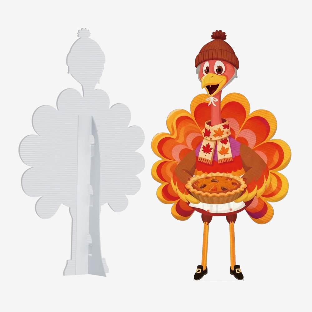 Thanksgiving Turkey Cardboard Cutouts