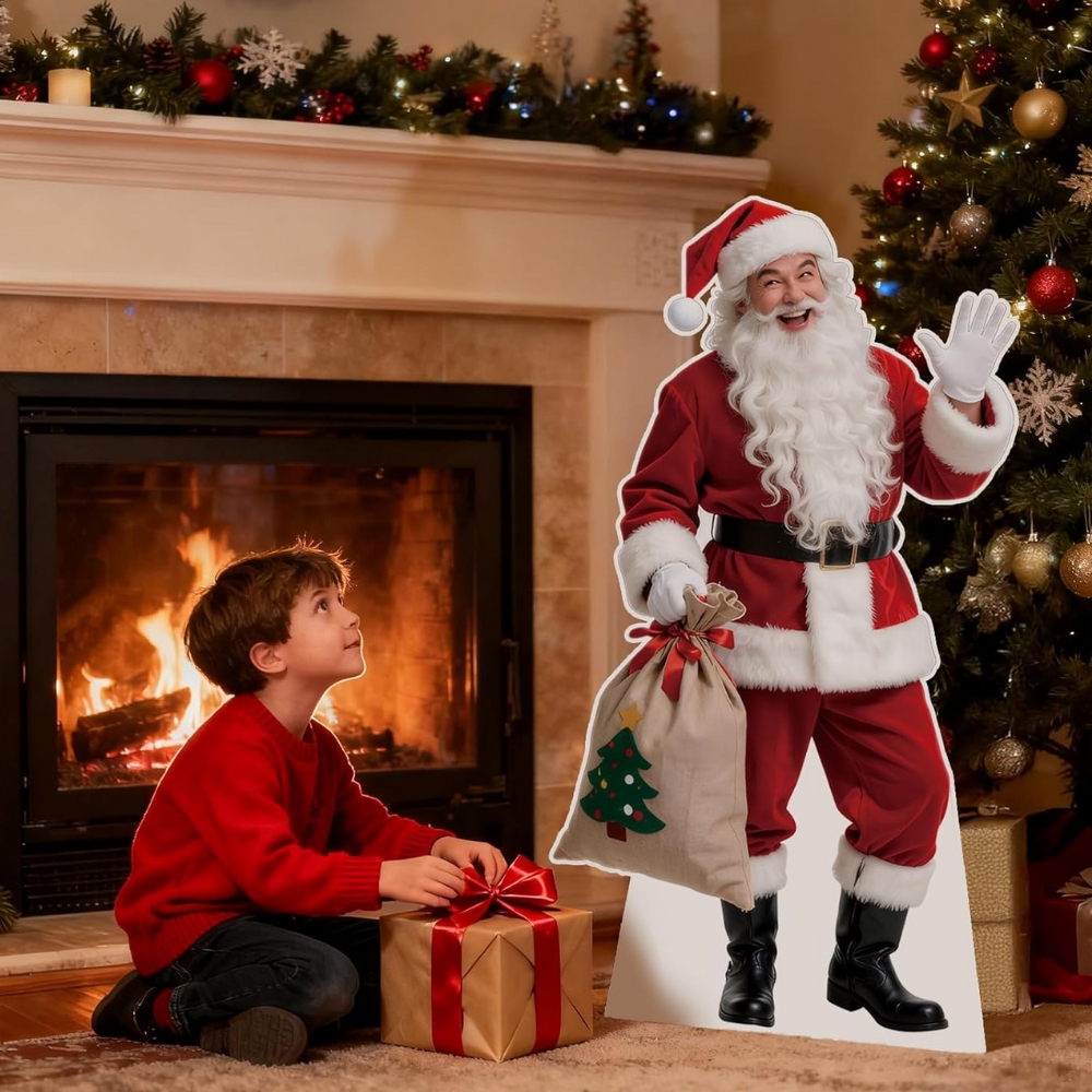 Santa Claus Christmas Life-Size Cardboard Cutouts