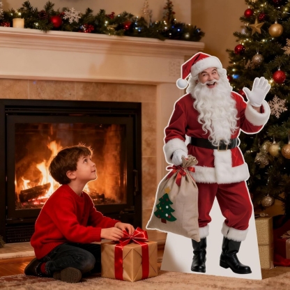 Santa Claus Christmas Life-Size Cardboard Cutouts