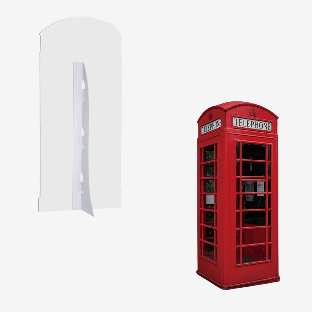 Telephone Booth Cardboard Cutout
