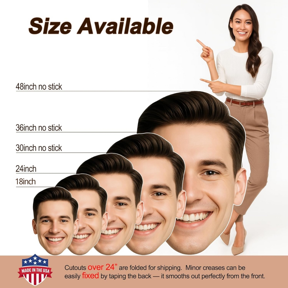 Custom Pet Big Head Cardboard Cutouts