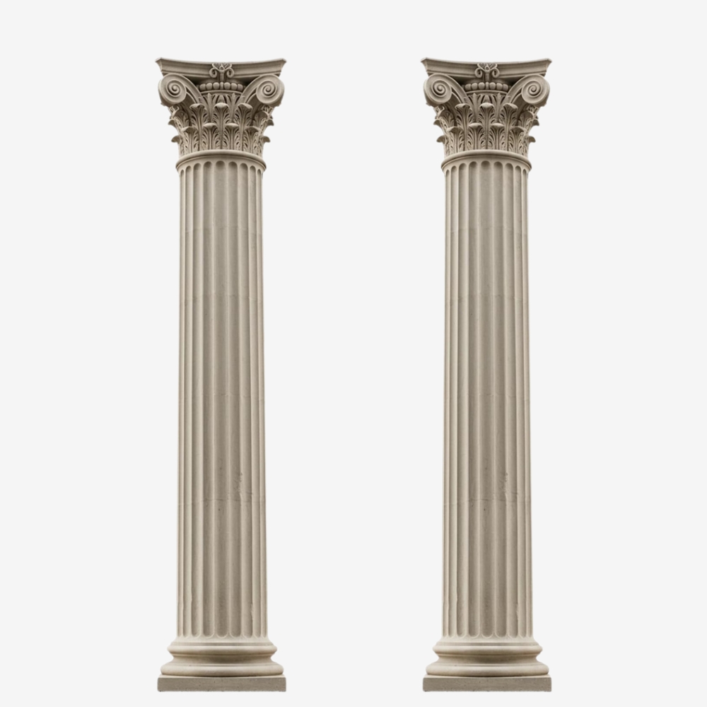 Roman Column Cardboard Cutout