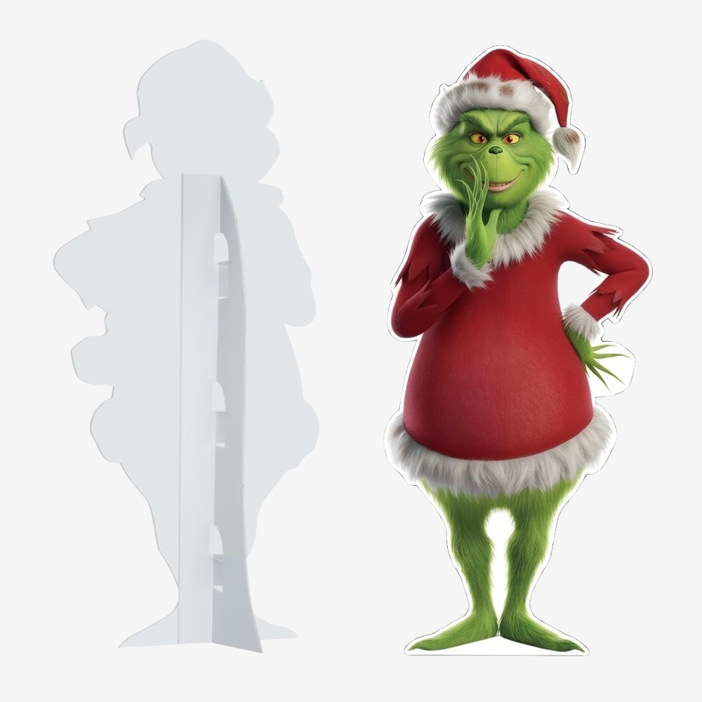 Christmas Grinch Cardboard Cutouts