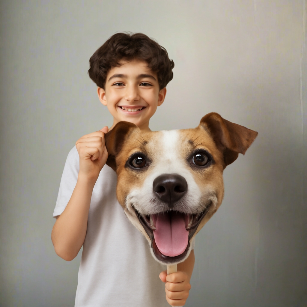 Custom Pet Big Head Cardboard Cutouts