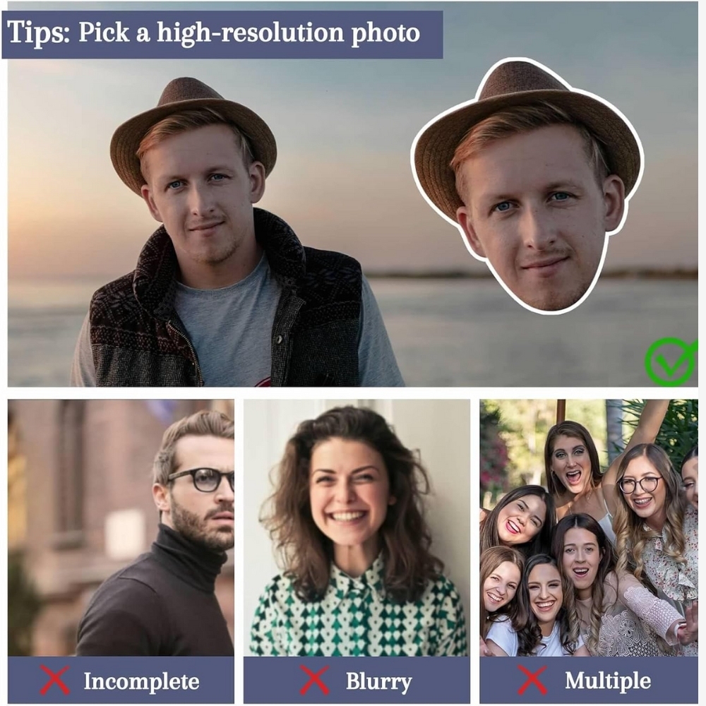 Custom Pet Big Head Cardboard Cutouts