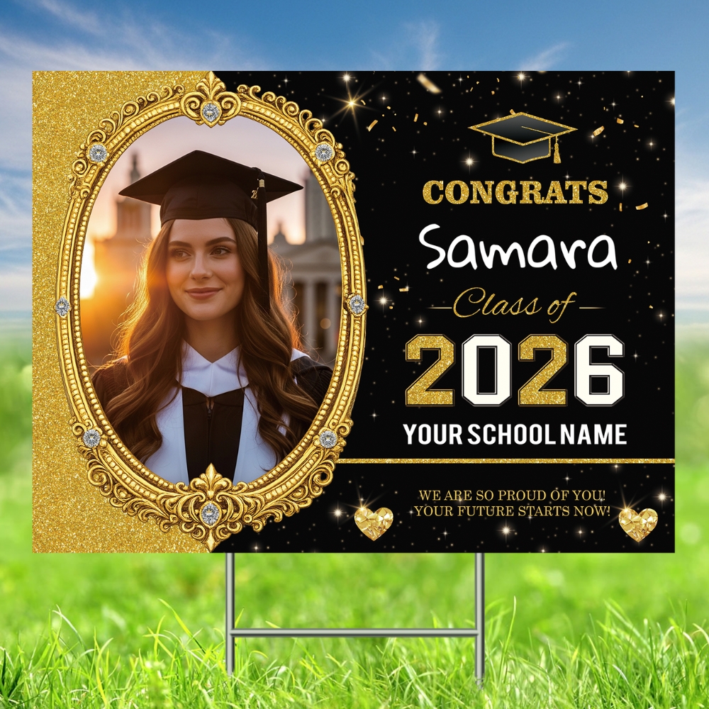 Custom Graduation Yard Signs