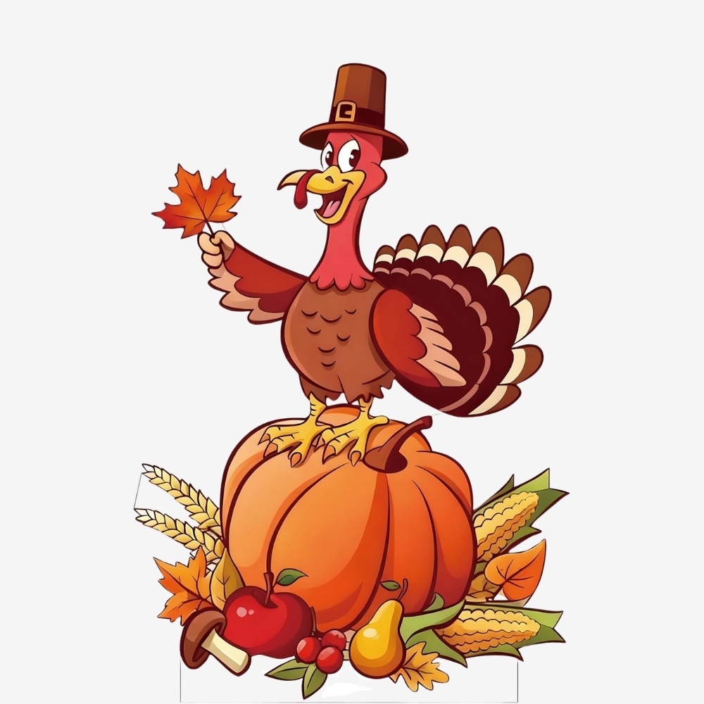 Thanksgiving Turkey Cardboard Cutouts