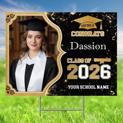 Custom Graduation Yard Signs