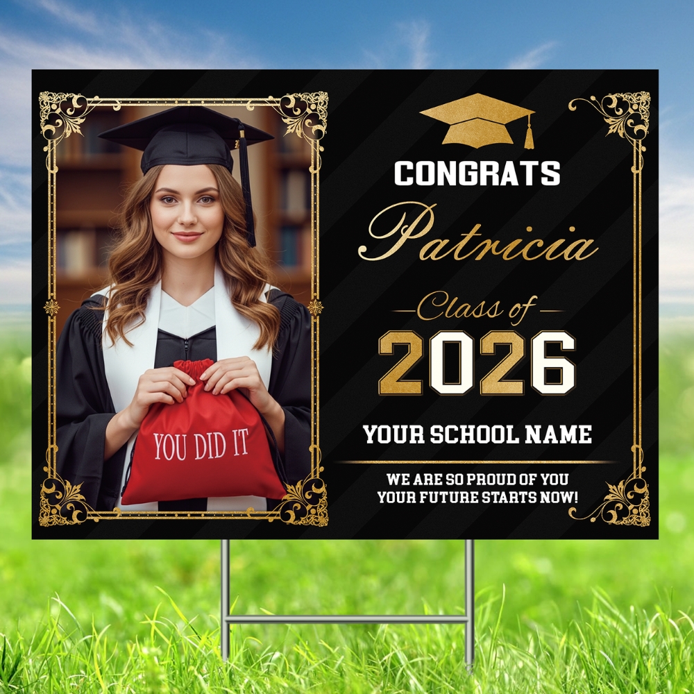 Custom Graduation Yard Signs