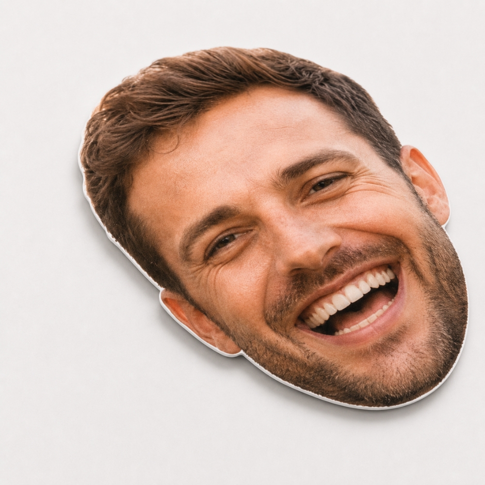 3/16 inch white foamcore material for custom wedding big head cutout with smooth photo printed surface