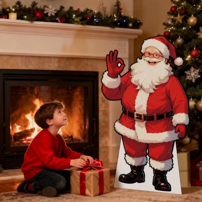 Santa Claus Christmas Life-Size Cardboard Cutouts