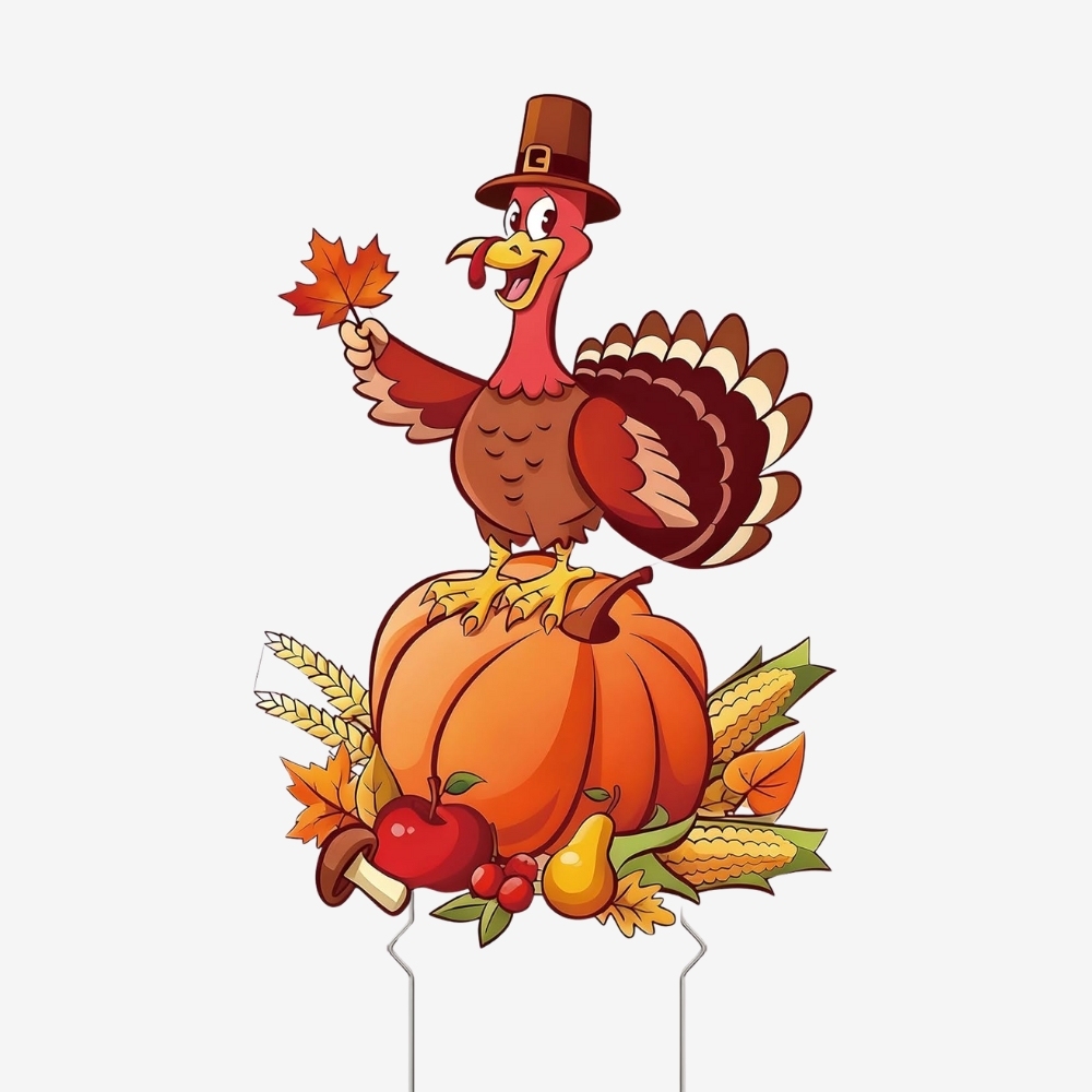 Thanksgiving Turkey Yard Signs
