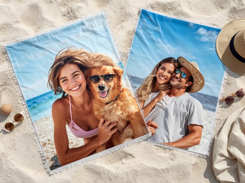 Beach Towels — custom printed beach towels