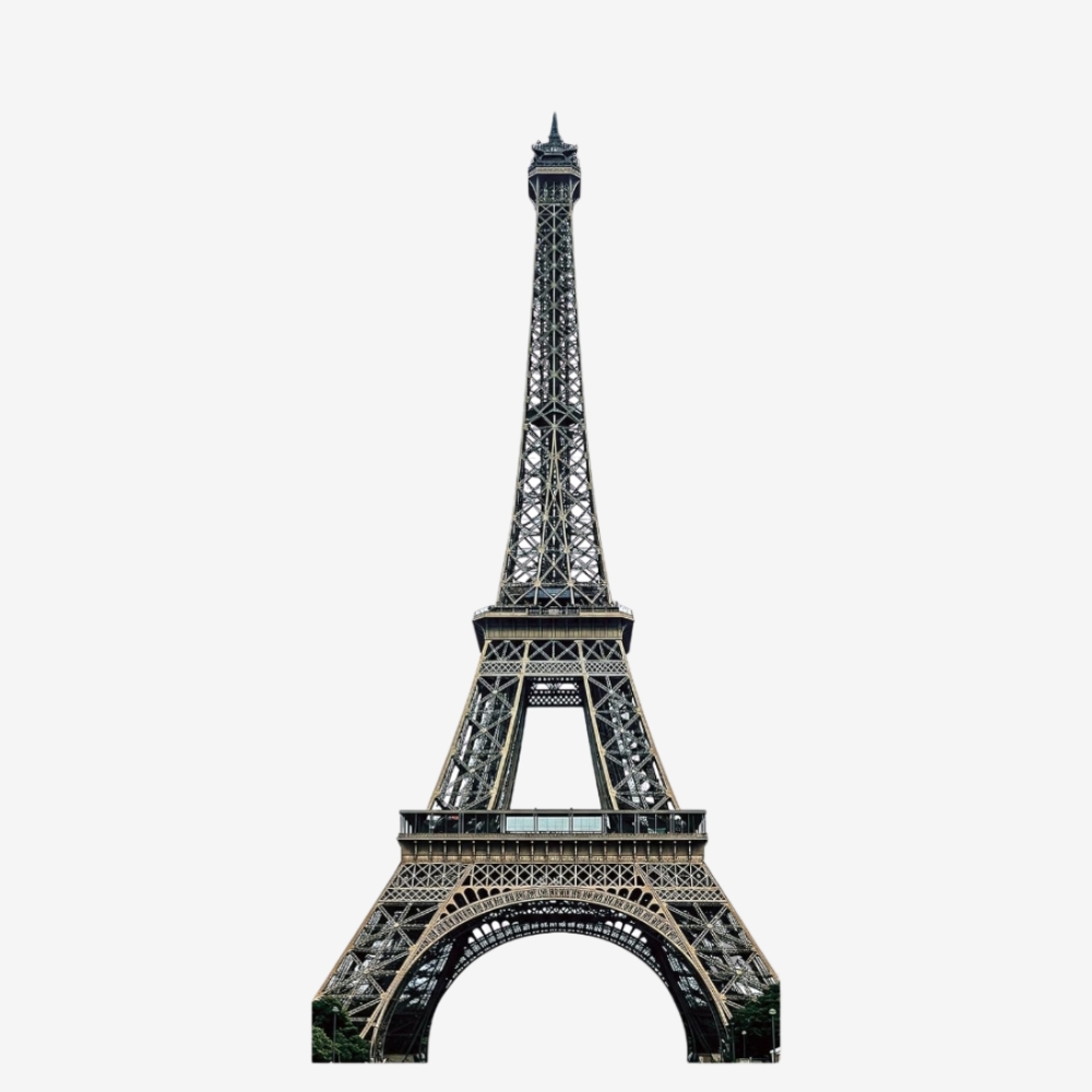 Eiffel Tower Cardboard Cutout