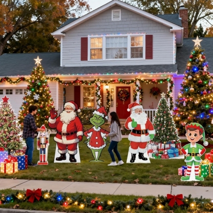 Santa Claus Christmas Life-Size Cardboard Cutouts