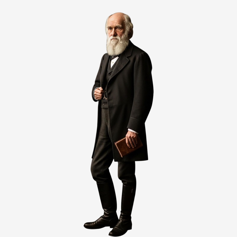 Charles Robert Darwin Life-Size Cutout