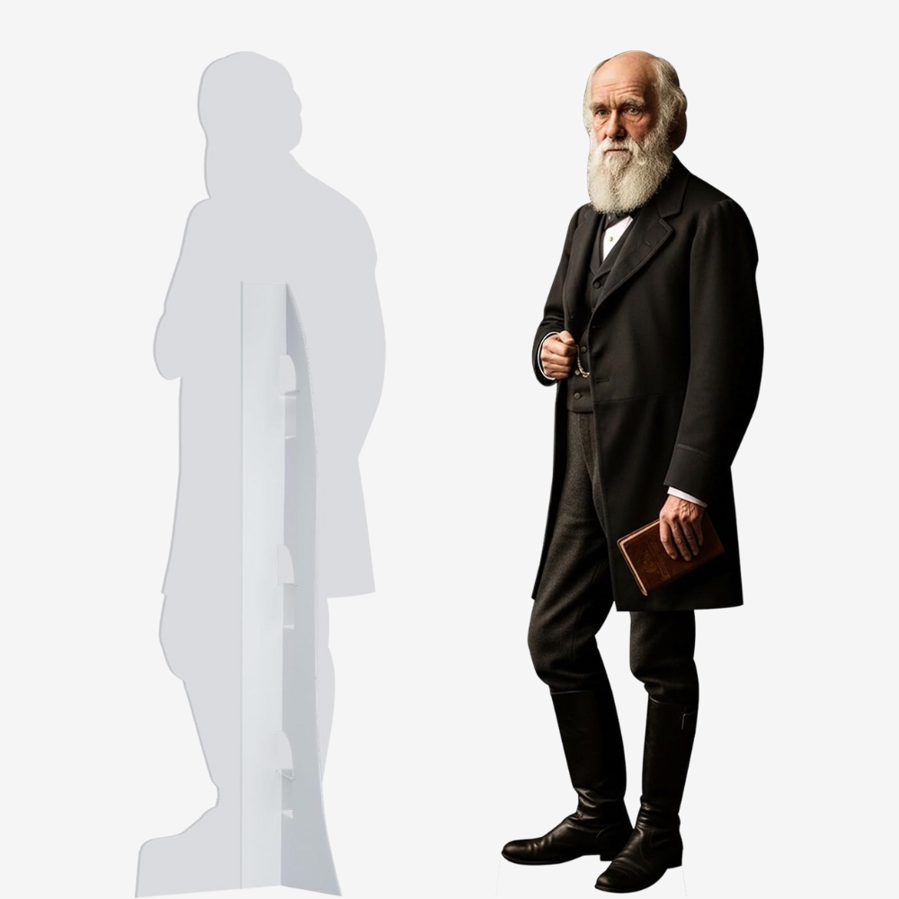 Charles Robert Darwin Life-Size Cutout