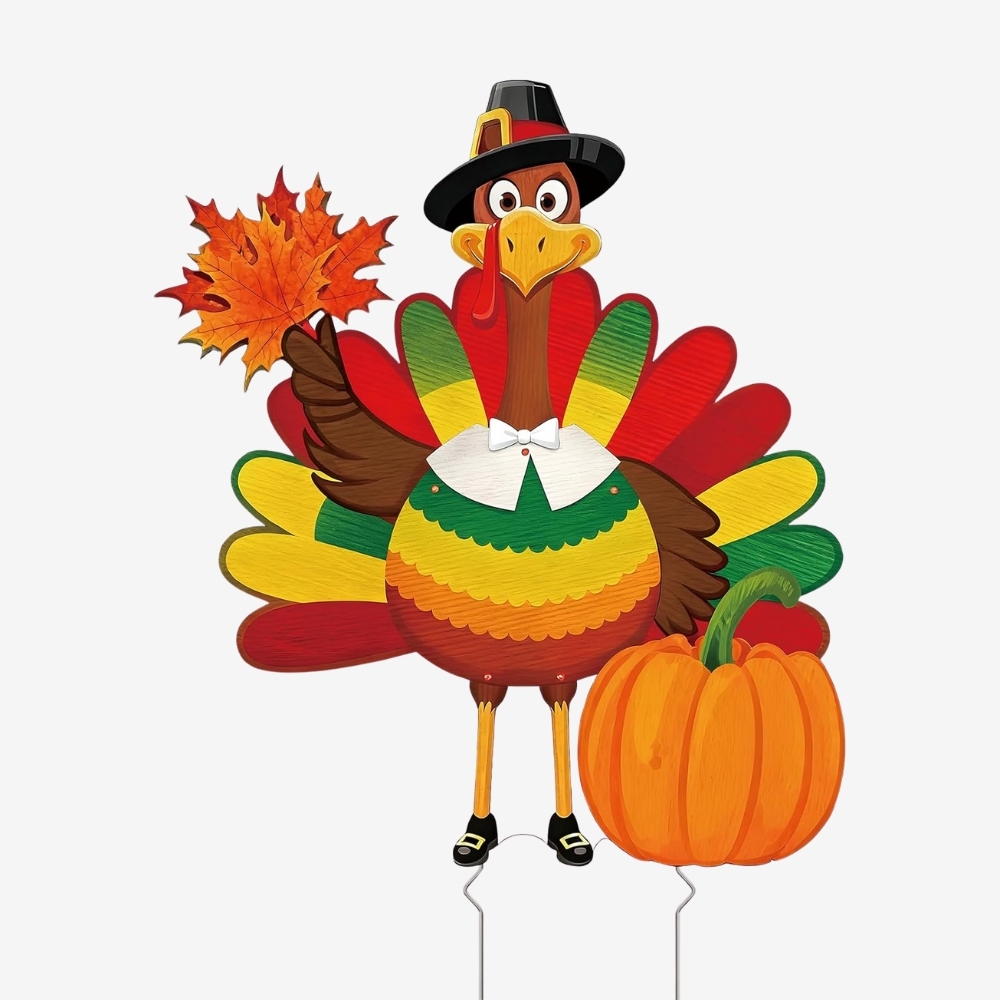 Thanksgiving Turkey Yard Signs
