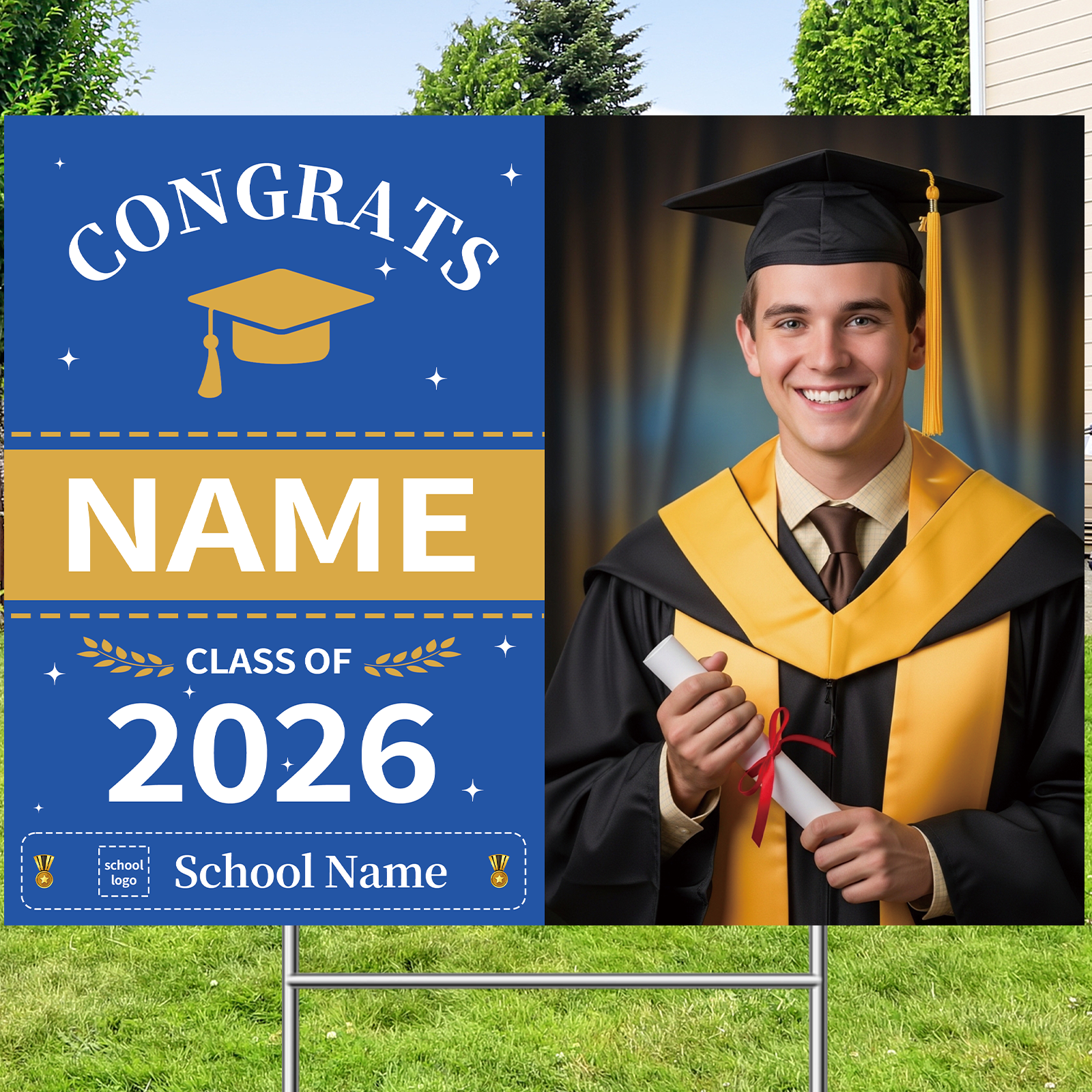 Custom Graduation Yard Signs
