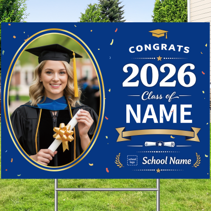 Custom Graduation Yard Signs