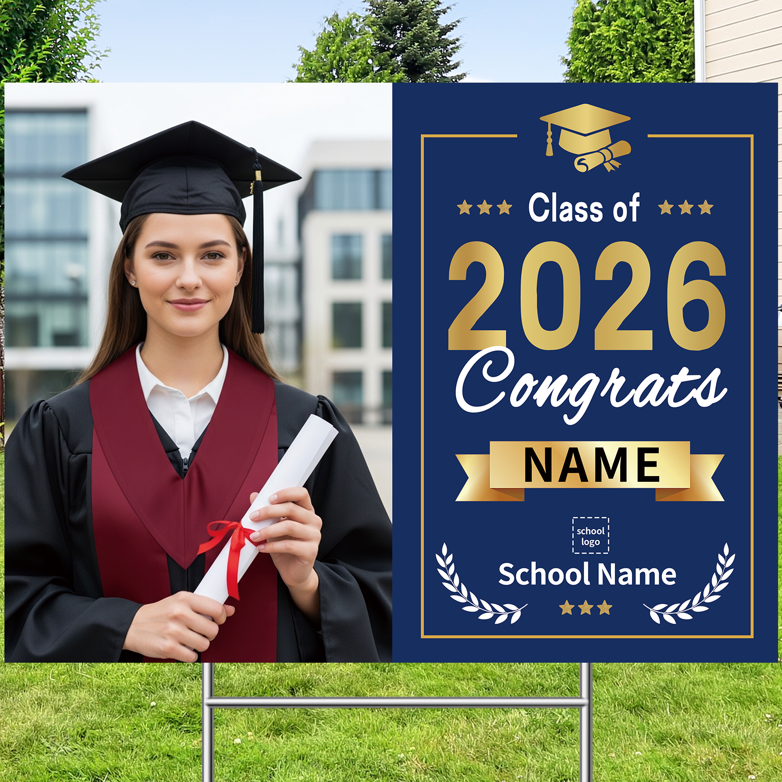 Custom Graduation Yard Signs