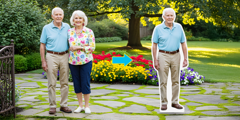 Restore & Complete before and after comparison