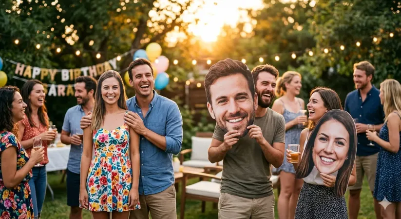ShallPrint custom party print collection — Big Heads, Life-Size Cutouts and more