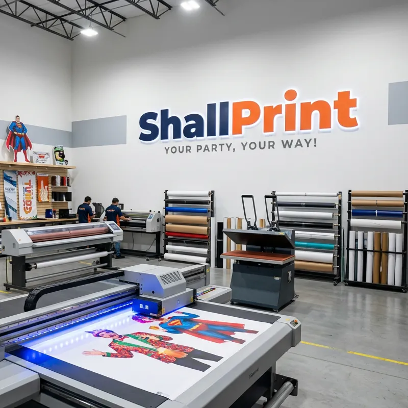 Shallprinting workshop — our U.S.-based facility