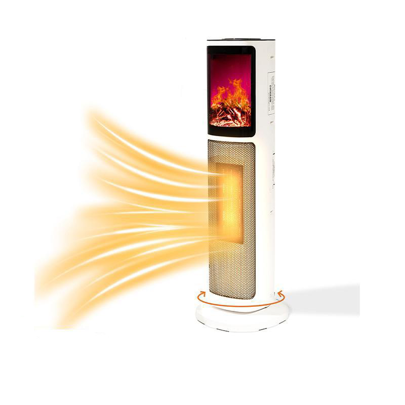 PUKOMC Ceramic Tower 1500W Indoor Space Heater Fan, Room Heating with