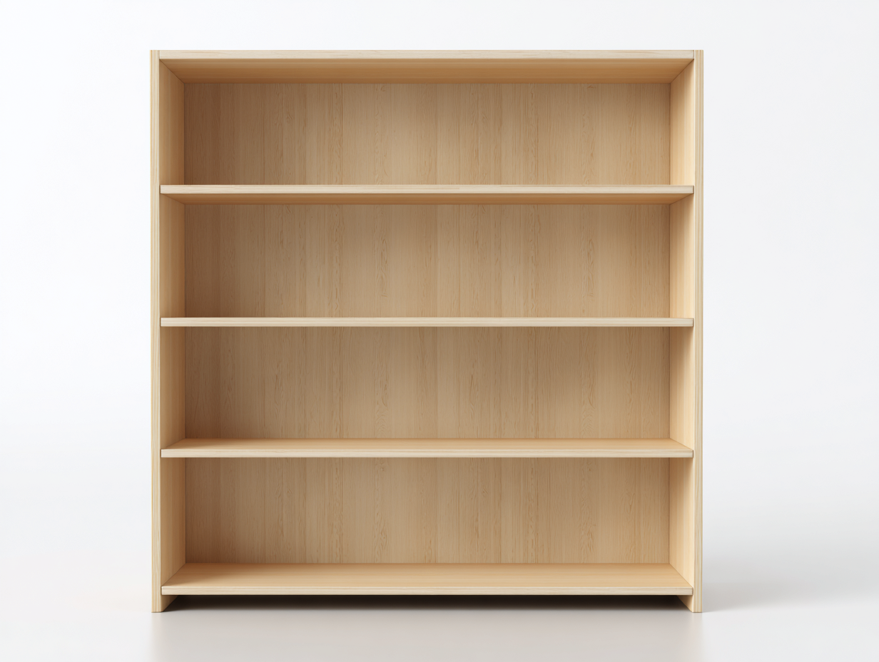 Libreria in legno 100×35×130 cm – rovere naturale – design moderno con ampio spazio contenitivo-Havenoliq