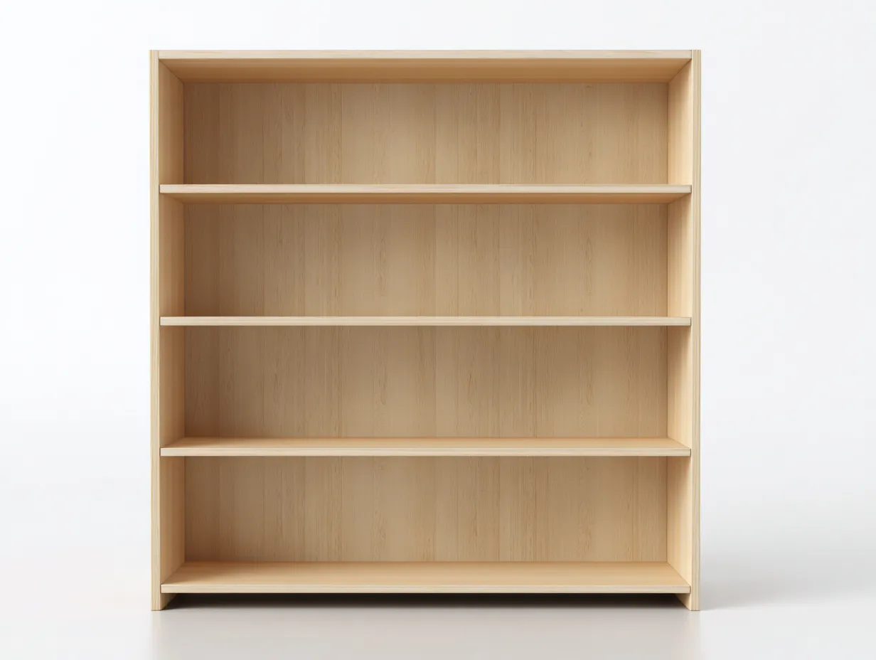 Libreria in legno 100×35×130 cm – rovere naturale – design moderno con ampio spazio contenitivo-Havenoliq