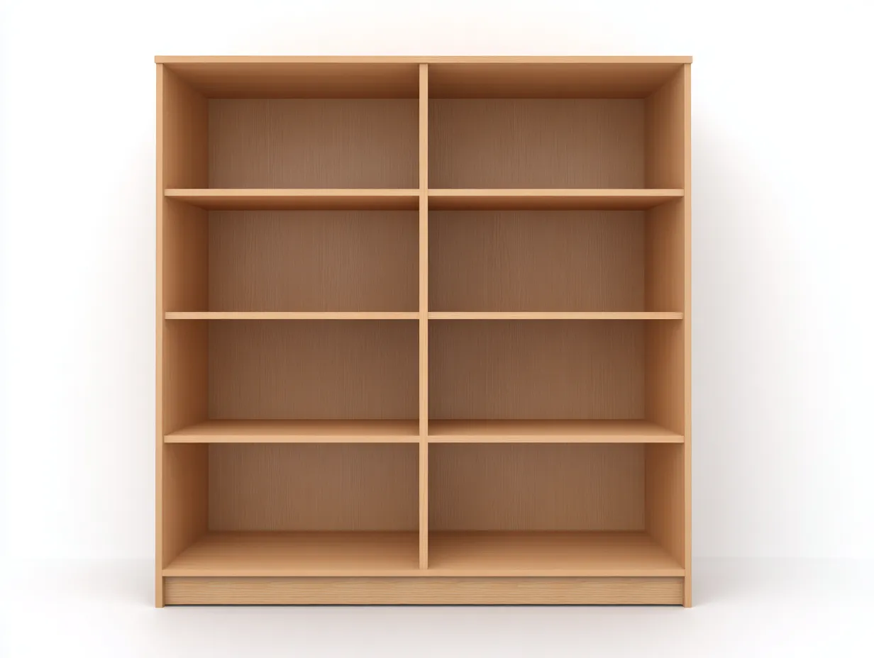 Libreria in legno 90×35×140 cm – rovere naturale – design moderno per soggiorno o studio-Havenoliq