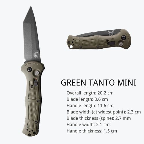 ⚡Last Day 75% OFF丨Benchmade Claymore 9070 Auto Portable Knife, 3.6🔥Buy 2 Free Shipping Only Today