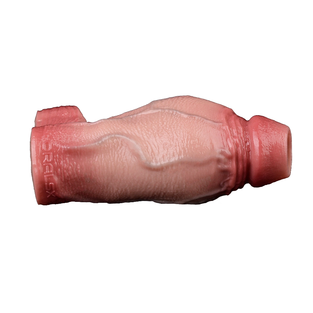 Bonnie 4.8"x2.2" Flesh Thick Fat Open Ended Cock Sleeve