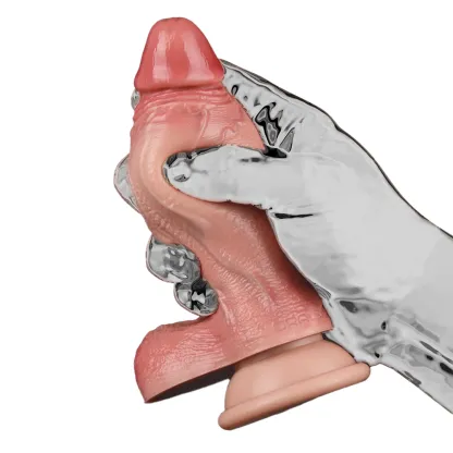 Tonny 4 inch  Small Flesh Soft Realistic Fat Dildo 