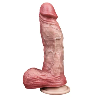 Arthur 7.9"x1.9" Flesh Realistic Silicone Dildos, Sliding Skin Dildo