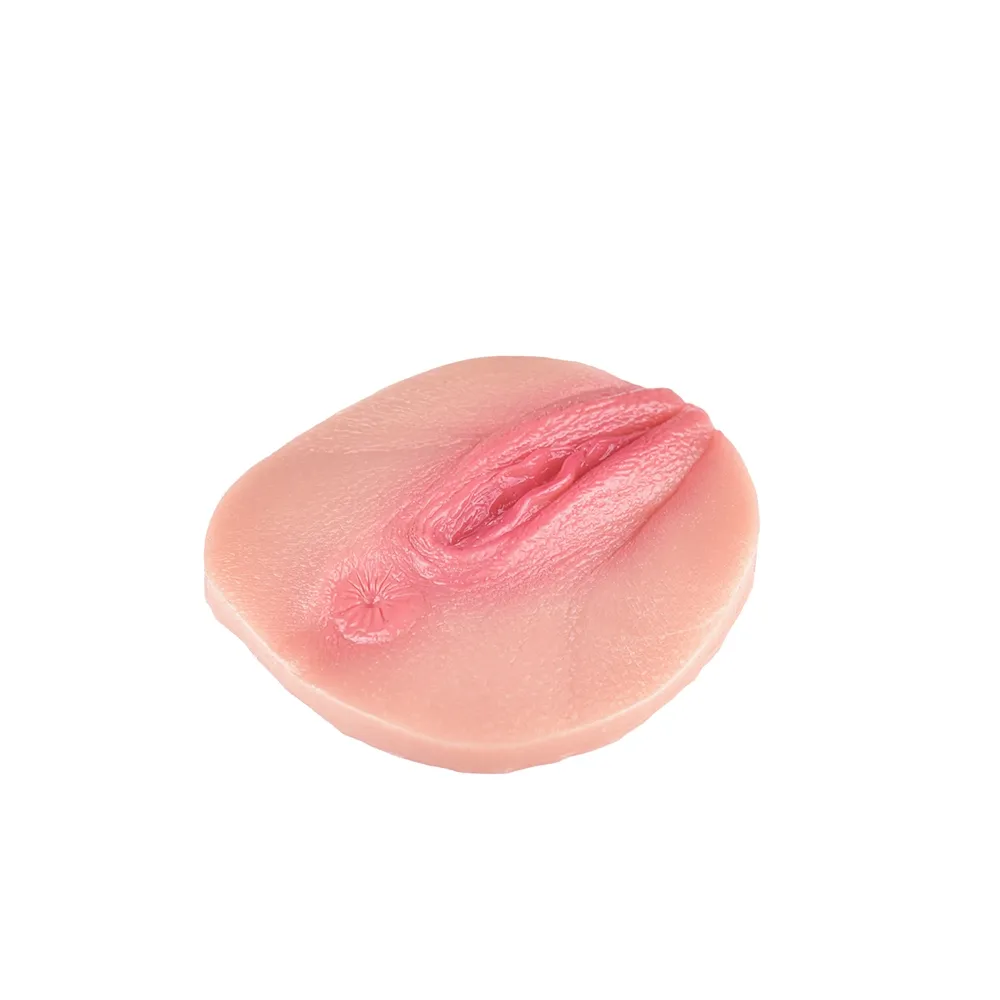 Zoe Realistic Silicone Fake Vagina Pad, Skin-Friendly 
