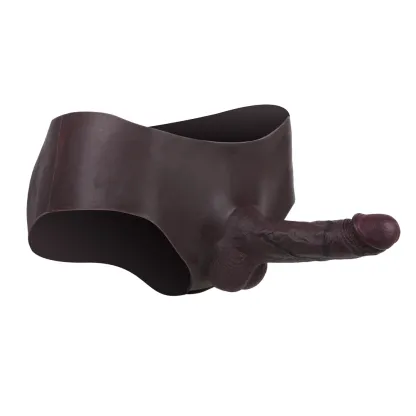 Astin 8.07" x 1.77" Wearable Realistic Black Huge Penis Extender