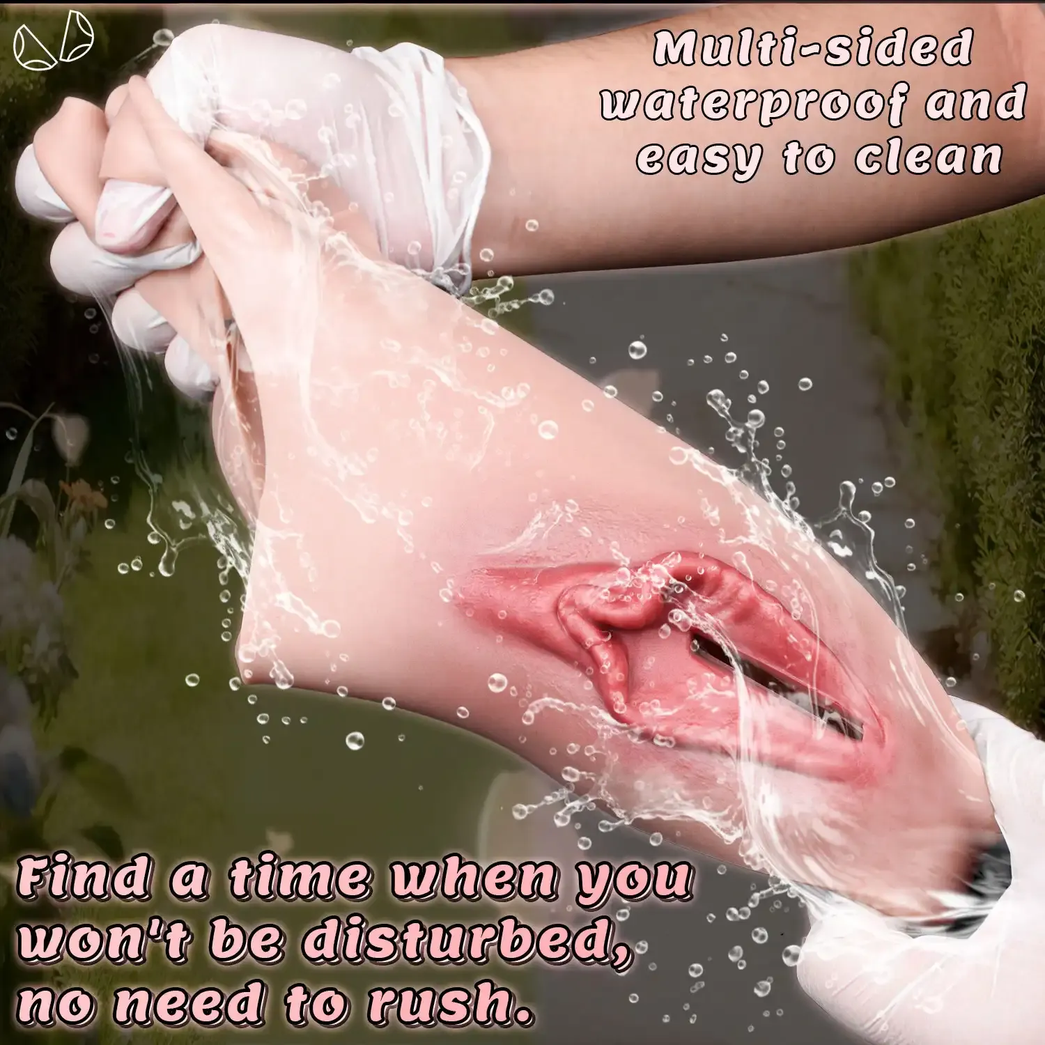 Chloe Soft Crossdresser Panties, Invisible Realistic Vagina Pants for Daily Transgender Wear