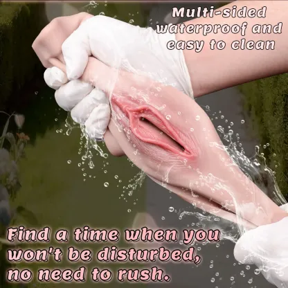 Ella Beginner Realistic Vagina Pants, Portable Hollow Crossdresser Panties for New Users