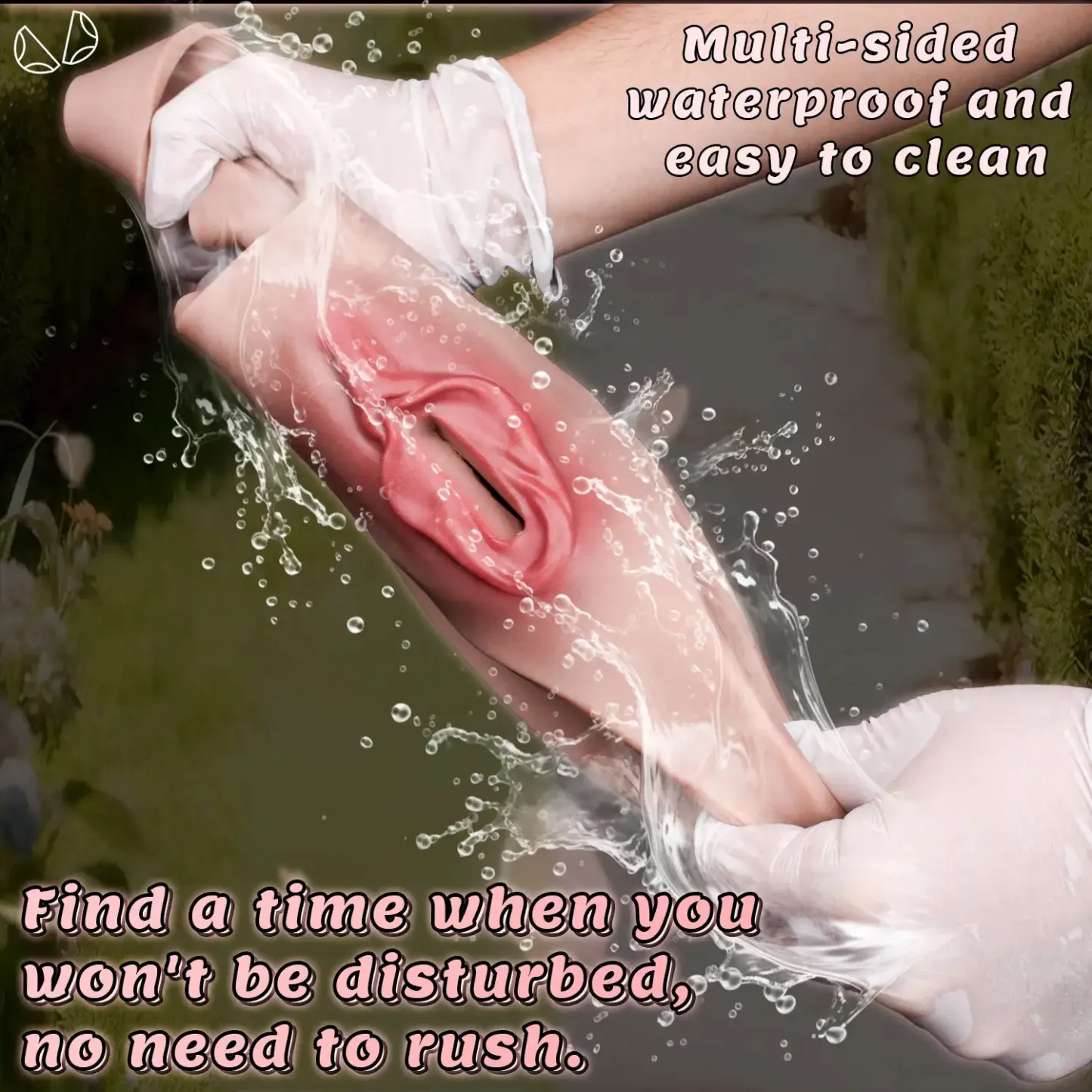 Luna Realistic Vagina Pants for Crossdresser, Medical Grade Silicone Hollow Transgender Panties