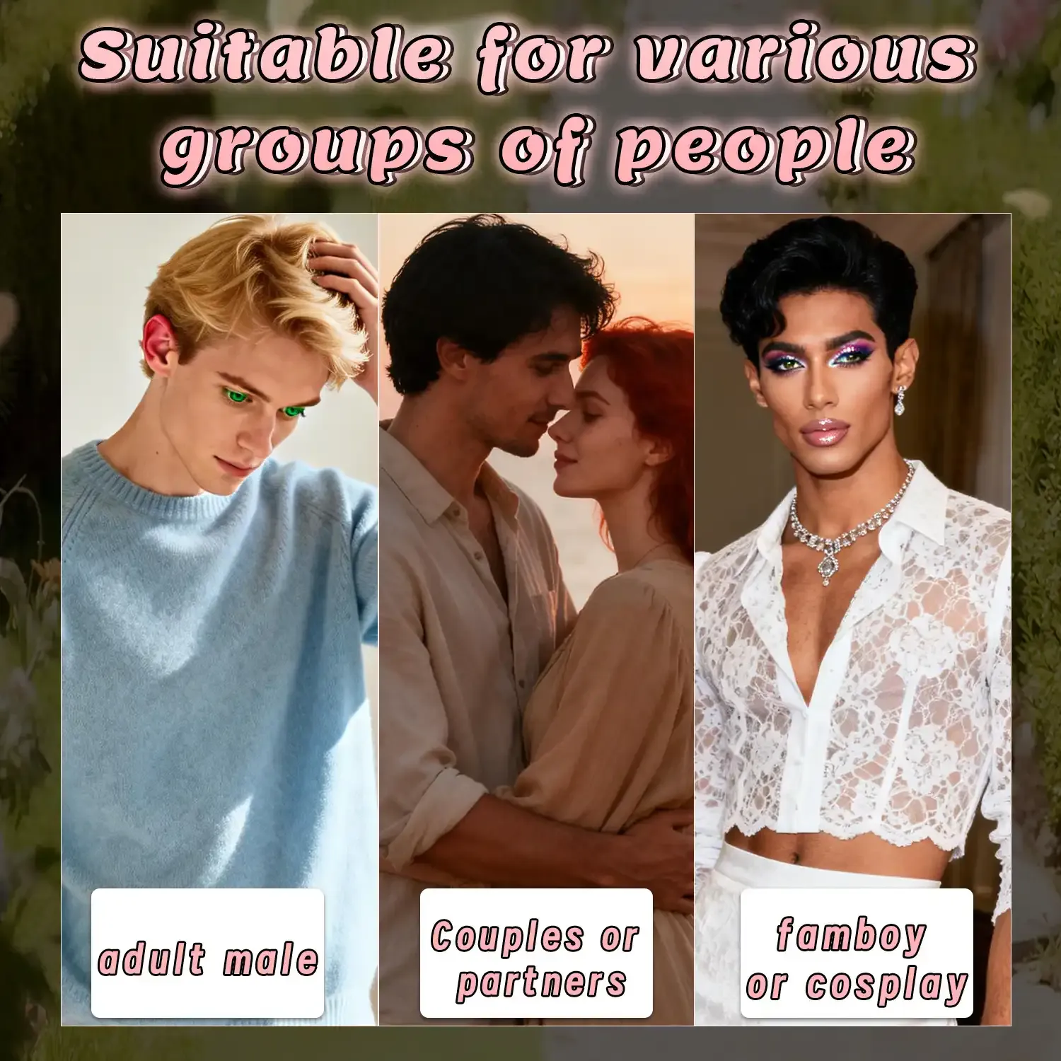 Ella Beginner Realistic Vagina Pants, Portable Hollow Crossdresser Panties for New Users