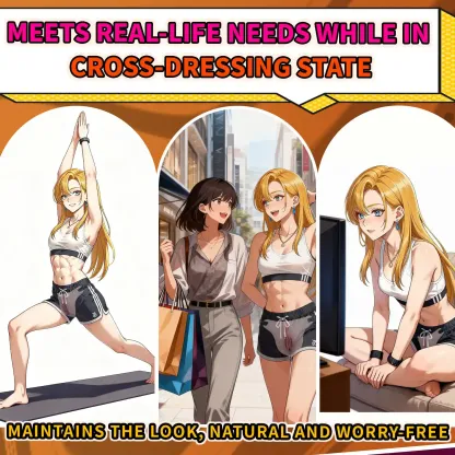 High Quality Realistic Silicone Vagina Pad with Adjustable Straps